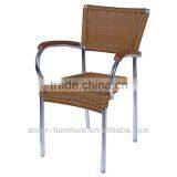 Garden Aluminum Rattan Wicker Chair thumbnail-1