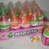 LTC-052 Nipple lollipop with pressed candy/nipple hard candy