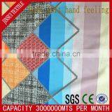 Changxing Factory Direct Sell Thousand Flower Designs Poly Micro Brushed Plain Printed Pattern Fabric for Patchwork Quilt thumbnail-1