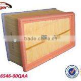 OEM:16546-00QAA ,OEM: 7701045724 Good Quality Cheap Air Filter for Nissan