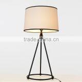 Simple Design Beige Shade Iron Table Lamp Decoration YXT0104