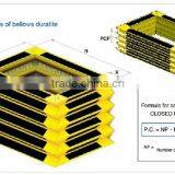 Simple Stable Square Protective Accordion Cover For Hoisting Platform thumbnail-4