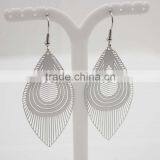 2016 New Arrival Charm Stainless Steel Leaf Earrings thumbnail-5