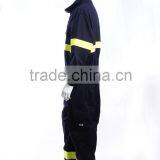 UNI EN ISO 13688 Oil Resistant Safety Coverall With Yellow Tape thumbnail-3