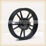 14 inch motorcycle aluminum alloy wheel, wheel rims with drum brake