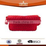 Bright Red Women Garment Fabric Handbags thumbnail-3