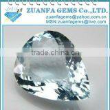 pear shaped light blue spinel gemstone in best synthetic spinel price