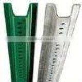 Galvanized Steel U Traffic Post