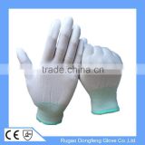 Cheap Industrial Safety Work PU Coated Top Fit Hand Gloves PU Hand Gloves