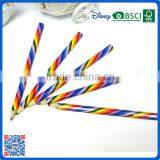 Promotional Fanvy Large Size Hexagonal Shape Colour Pencil With Four Color in a Lead for Gifts Supplier's Choice