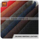 Fujian Embossed Woven Granulate Pattern Wholesale pu Eco Leather Material