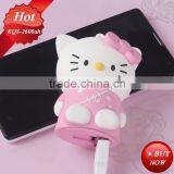 2015 Toy Gift Pink Cat Portable Power Bank 2600mAh thumbnail-6