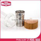 12OZ / 340ML Mochic Double Wall Glass Bottle/ Outdoor Glass Bottle/ Insulated Glass Tea Bottle thumbnail-6