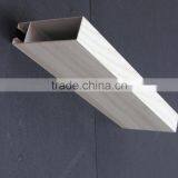 Good Hardness Wood Grain Suspended Metal Strip Ceiling Aluminum Square Tube Screen Ceiling Tiles thumbnail-4