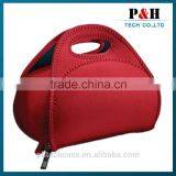 Custom Neoprene Insulated Zipper Kids Lunch Bag Tote thumbnail-2