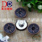 Ecofriendly Antique Copper Double Pin Jeans Button Denim Button thumbnail-4