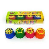 4 Bright Finger Paint Set thumbnail-1