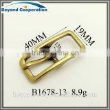 13mm Burnish Antique Brass Plated Tri Glide Buckle