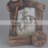 Cowboy Photo Frame Polyresin Home Decor Series thumbnail-4