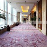 Purple Pattern Cut and Loop Pile Broadloom Carpet for Hotel thumbnail-2