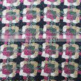 Fall Winter Yarn Dyed Knit Plaid Blend Acryilic Polyester Wool Fabric Wholesale thumbnail-3