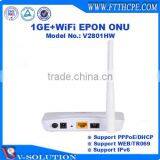 1GE+WiFi EPON ONU Support PPPoE Route Function for FTTH Smart Home Solution