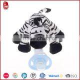 Custom Plush Stuffed Toy Funny Pacifier Baby Pacifier With Plush Toy thumbnail-2