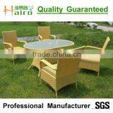 Modern Rattan Dining Table and Chair Set 2015 thumbnail-5