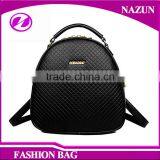 High Quality Colorful Travel Bags Fashion Waterproof PU Leather Backpack For Girls Lady thumbnail-2