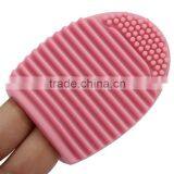 Hot Brushegg Clean Brushes Makeup Wash Brush Silica Scrubber Board Cosmetic Cleaning Tools Makeup Brushes thumbnail-4