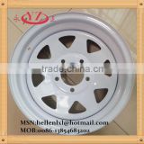 china 5X139.7 white trailer car wheel rims