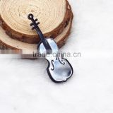 New arrival planar resin guitar for hair bows headdress resin cabochons accessaries