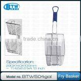 Stainless Steel Removable Handle Frying Chips Basket thumbnail-1