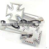 Motor View Mirror Motorcycle Mirror for Yamaha Motor Side Mirror Integrated Mirror Turn Led Signal Mirror thumbnail-1