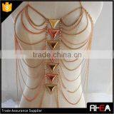 Multi Chain Design 2 Color for u Choose Sex Body Chain Vest Chain Necklace Body Jewelry thumbnail-3