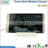 With Phone Slot Stand 4000mAh Power Bank Wireless Charger thumbnail-5