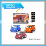 Mini Size 1:38 Pull Back Diecast Car For Collector With Light Music