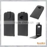 Black Vertical Flip Leather Case for HTC One M9, for HTC One M9 PC+PU Leather Case, for HTC One M9 Folio Vertical Case Cover thumbnail-1
