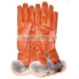 Leather Fashion Gloves thumbnail-1
