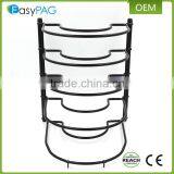 Kitchen Ware Storage Metal 5 Tire Pan Organizer Rack thumbnail-6