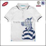 Wholesale Kids Custom Printed Polo Shirt of Printed Cute Animal thumbnail-1