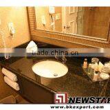 Bathroom Vanity,ceramic Sink With Granite Vanity Top for Hotel Bathroom