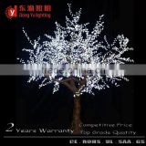 outdoor decoration high artificial natural trunk coating branch white light cherry blossom light christmas tree