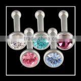 2014 Wholesale Small l Shaped Nose Studs