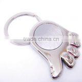 Hand Shape Bottle Opener Keyring With Custom Logo