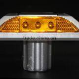 Landscape Garden Solar Powered Yellow Light Raised Pavement Maker Road Stud thumbnail-3