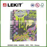 Spiral Spring Paperboard Notebook