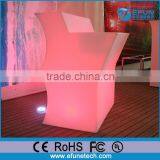 2016 Newly Design Illuminated Rgb Colors Changing Outdoor Portable Bar Counter