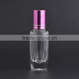 10ml Empty Clear Glass Roll on Perfume Bottle for Cosmetic Packaging With Stainless Steel Roller Ball thumbnail-2