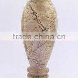 BEAUTIFUL MARINA PINK MARBLE FLOWER VASES thumbnail-5